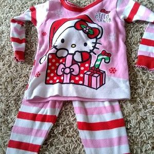 Hello kitty pj set